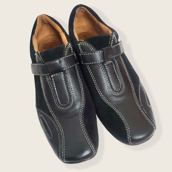 Natural Soul by Naturalizer | Frasier Suede Large Oxford Flats | 6 - Picture 7 of 11